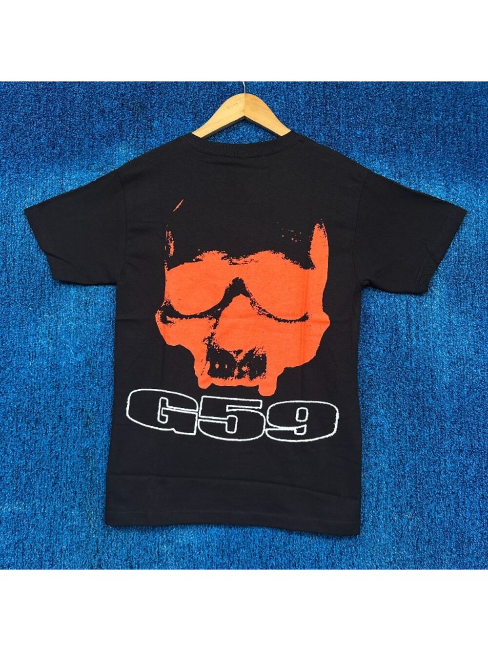 G59 Records x Suicideboys Orange Skull Glow Logo Trap Tee S